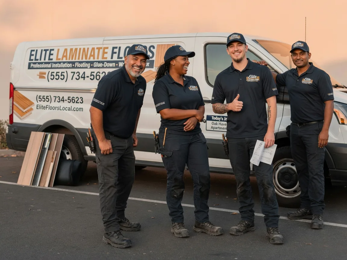 Laminate flooring installation company in Bogue, KS